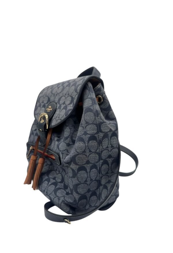 COACH - KLEO CHAMBRAY BACKPACK - Image 5